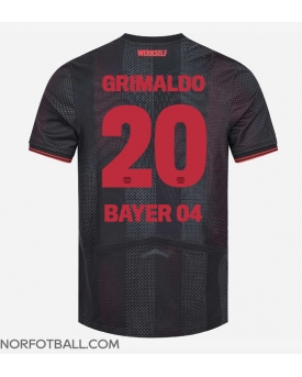 Billige Fotballdrakt Bayer Leverkusen Alejandro Grimaldo #20 Replika Hjemmedrakt 2025-26 Kortermet
